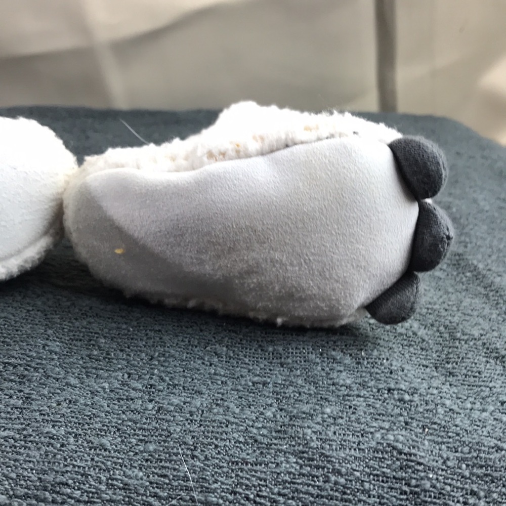 Animal feet booties with 3 toes warm and fuzzy size 01 - Picture 2 of 5